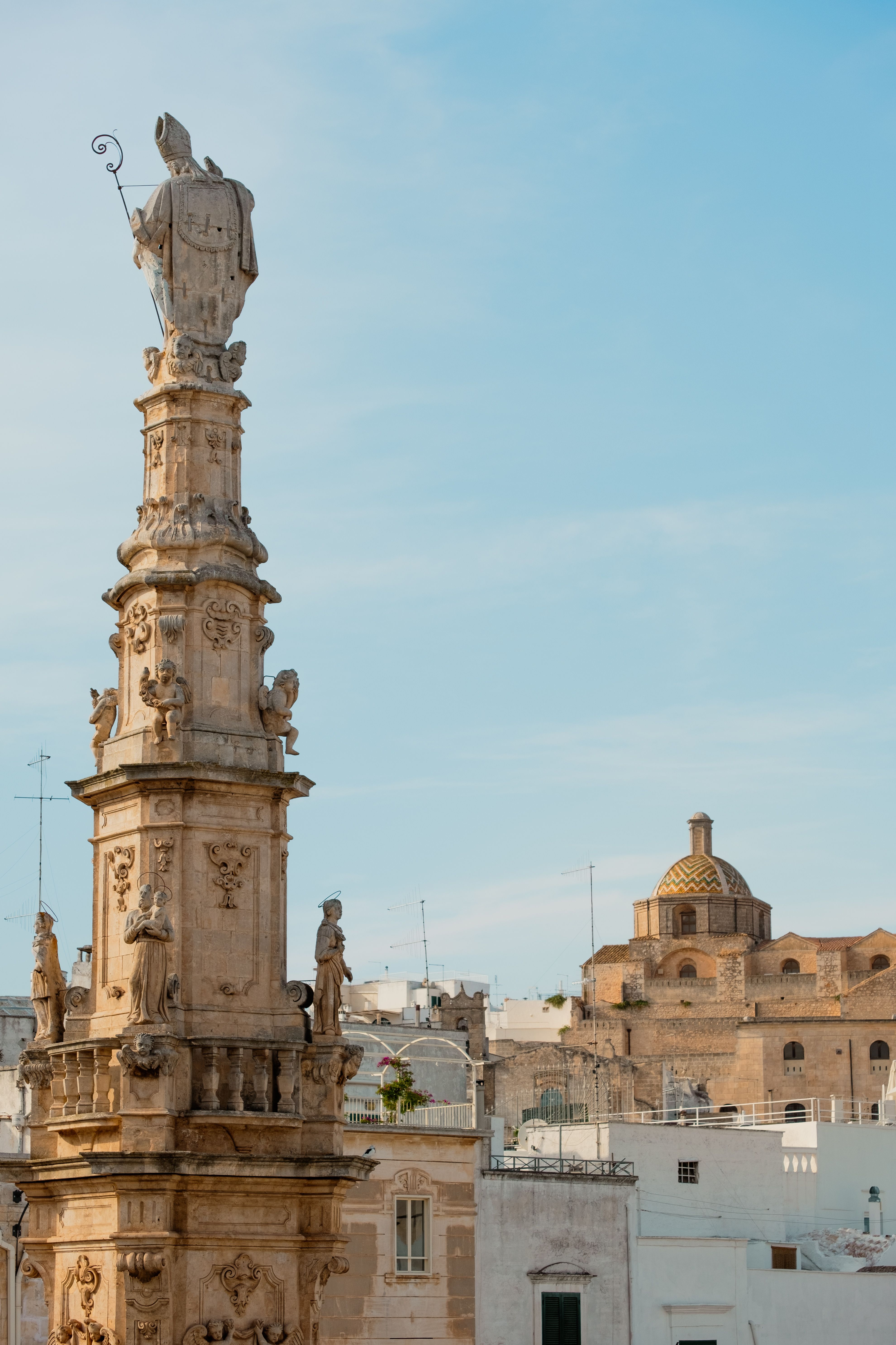 Statue of Saint Orontius in Ostuni, Italy · Free Stock Photo