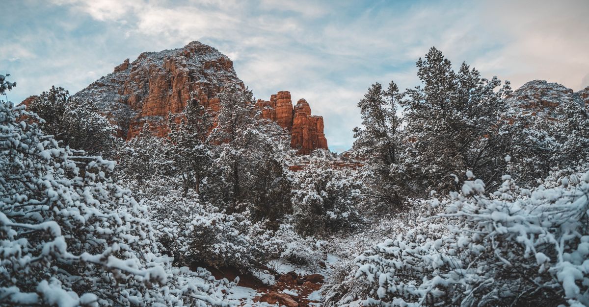 Winter In Arizona Arizona Mountains in Winter · Free Stock Photo