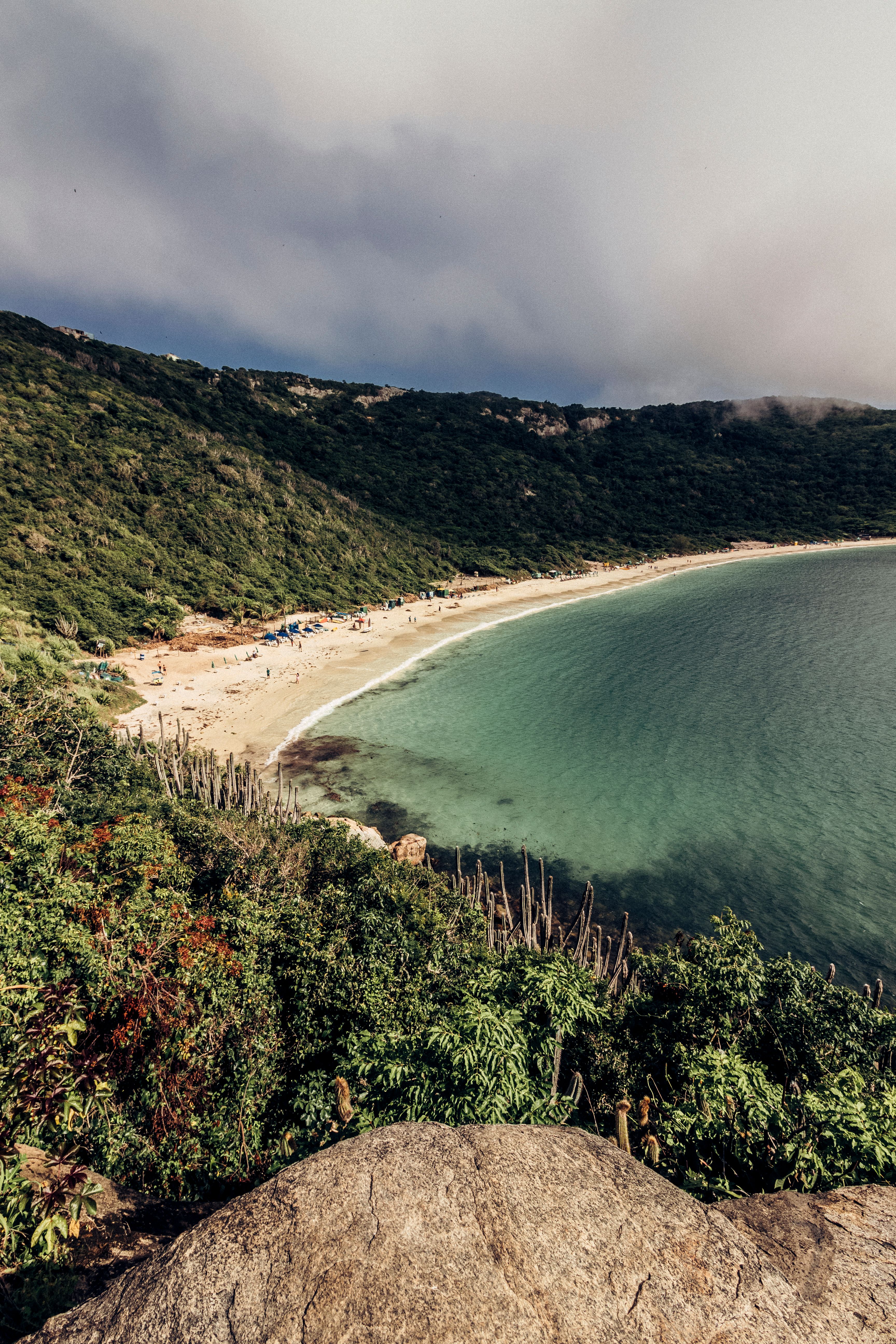 Bay on Sea Coast · Free Stock Photo