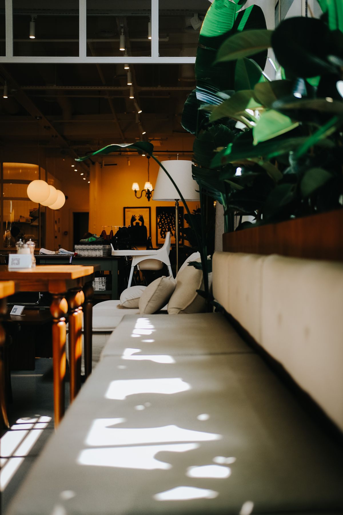 Interior of a Restaurant