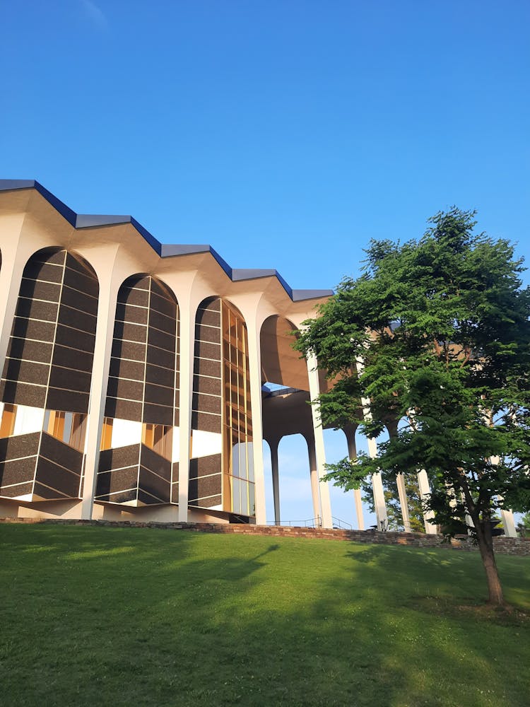 Main Campus Building Of Oral Roberts University In Tulsa