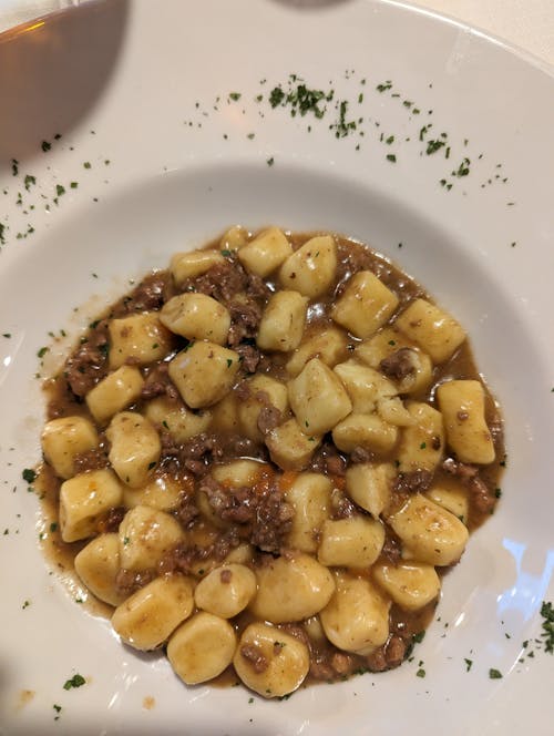 Gratis lagerfoto af gnocchi