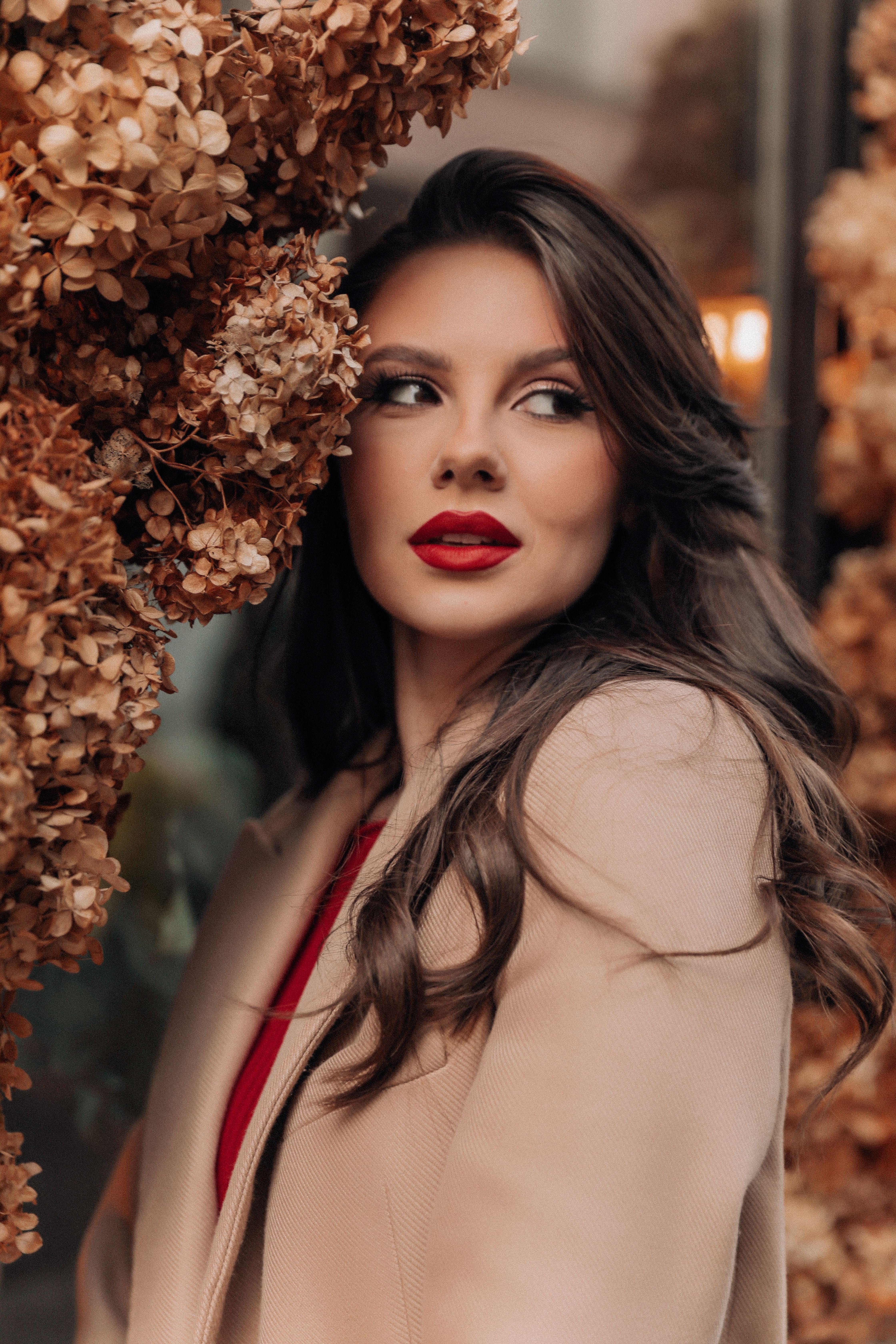 Portrait of Woman in Coat · Free Stock Photo