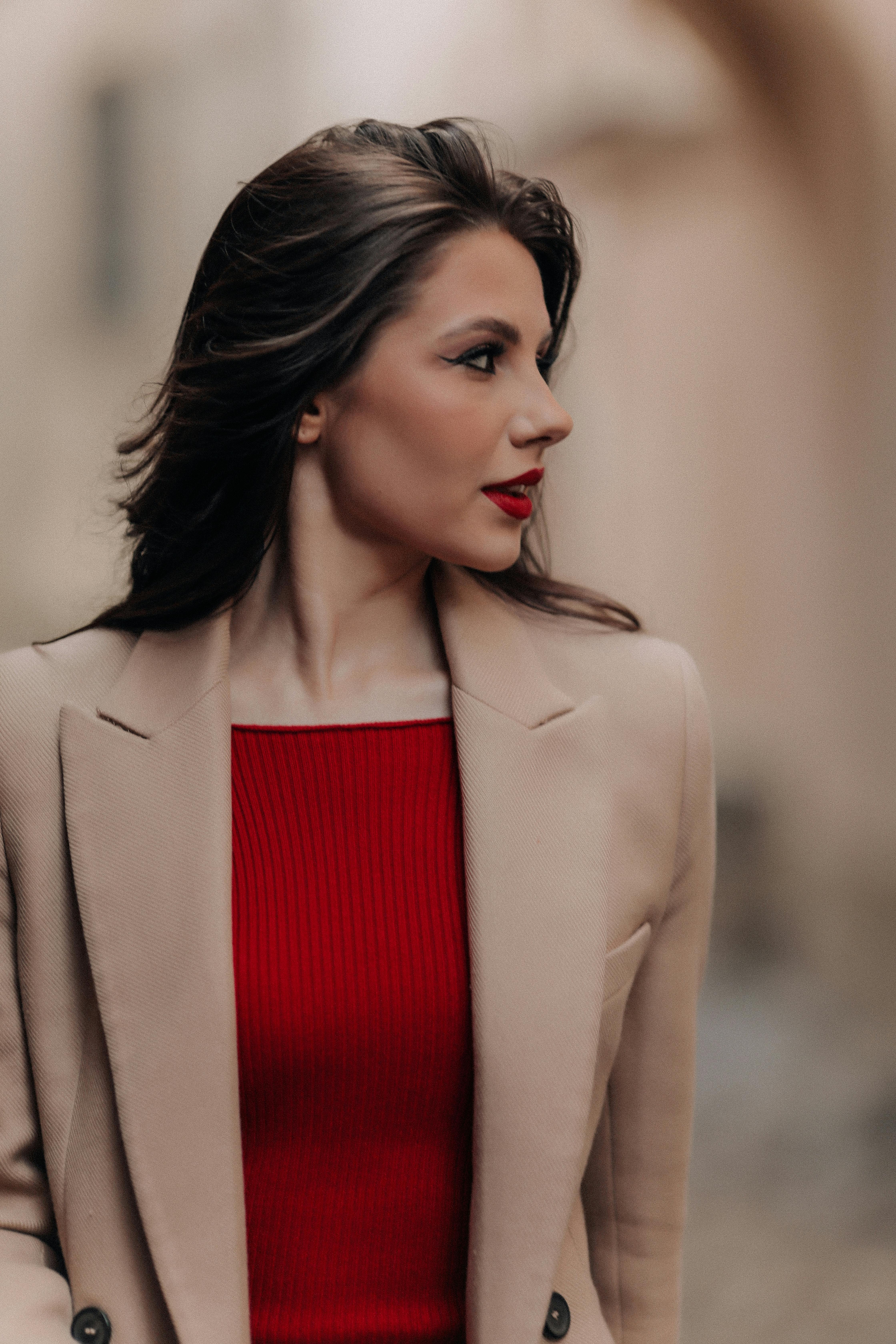 Gratis Fotos de stock gratuitas de abrigo beige, aspecto elegante, atuendo elegante Foto de stock