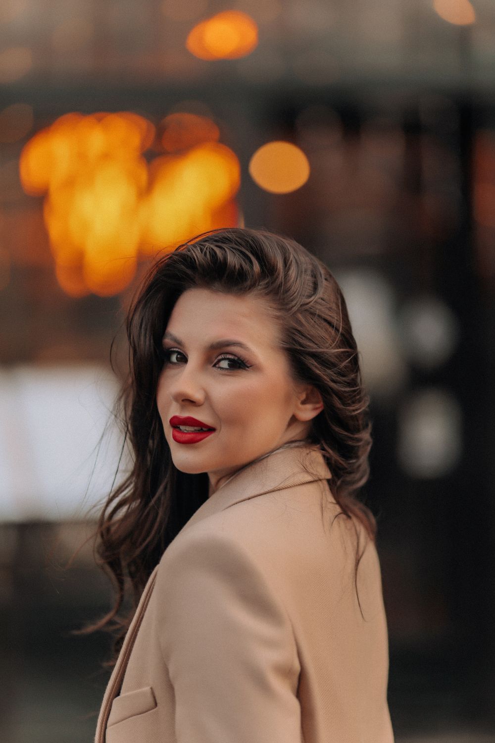Portrait of Woman in Coat · Free Stock Photo