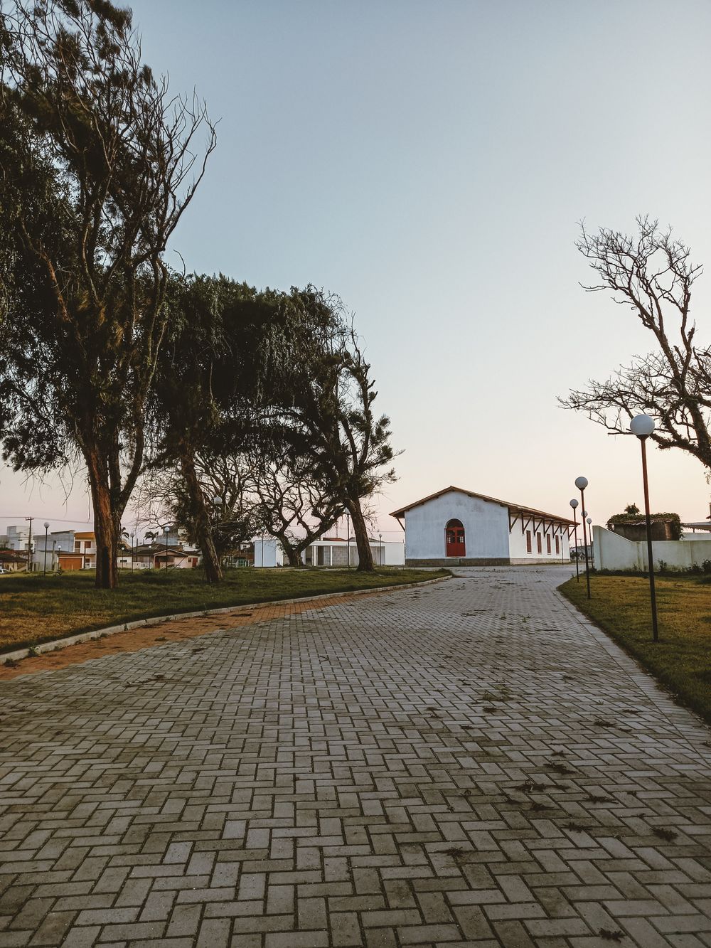Illustrative stock photograph of driveways