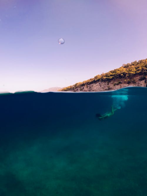 Immagine gratuita di grecia, immersione, mar egeo