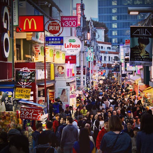 People Walking on the Street