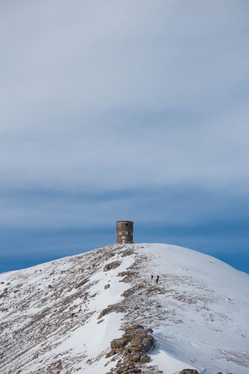 Foto stok gratis makedonia utara, puncak, salju