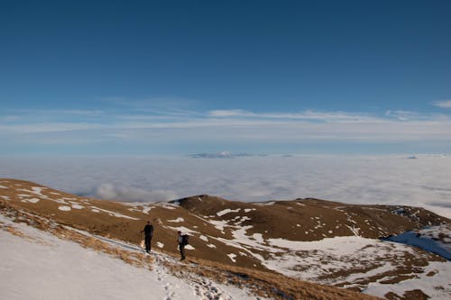 Walking above clouds