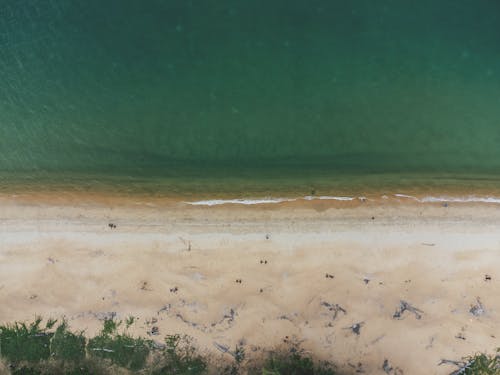 Бесплатное стоковое фото с береговая линия, вид сверху, вода