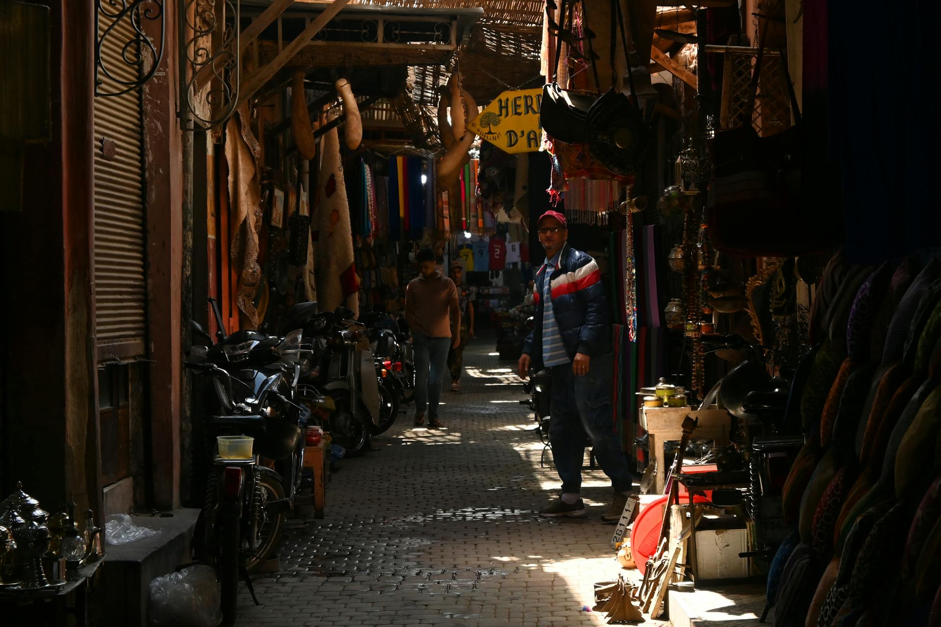 Narrow Alley at Bazaar