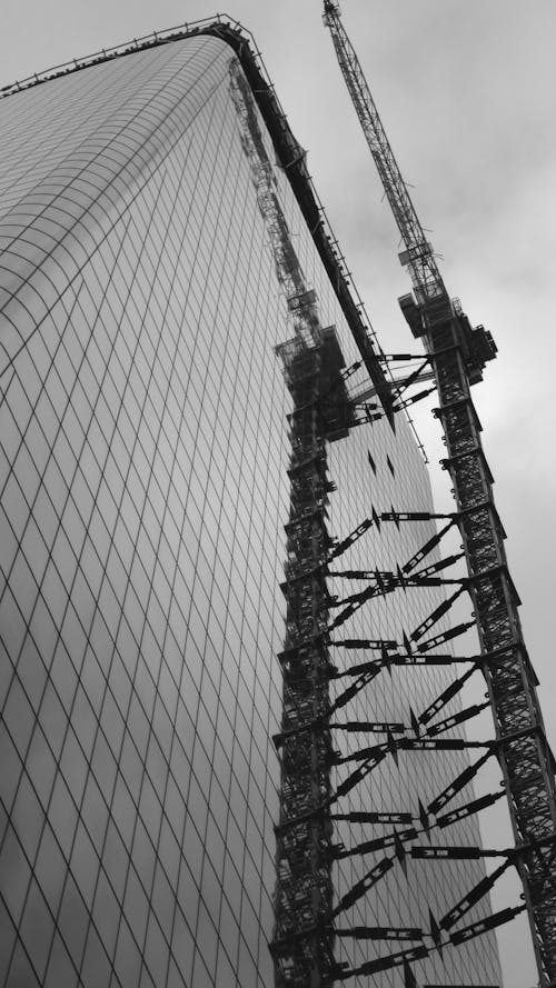 Low Angle Photography of Glass Building