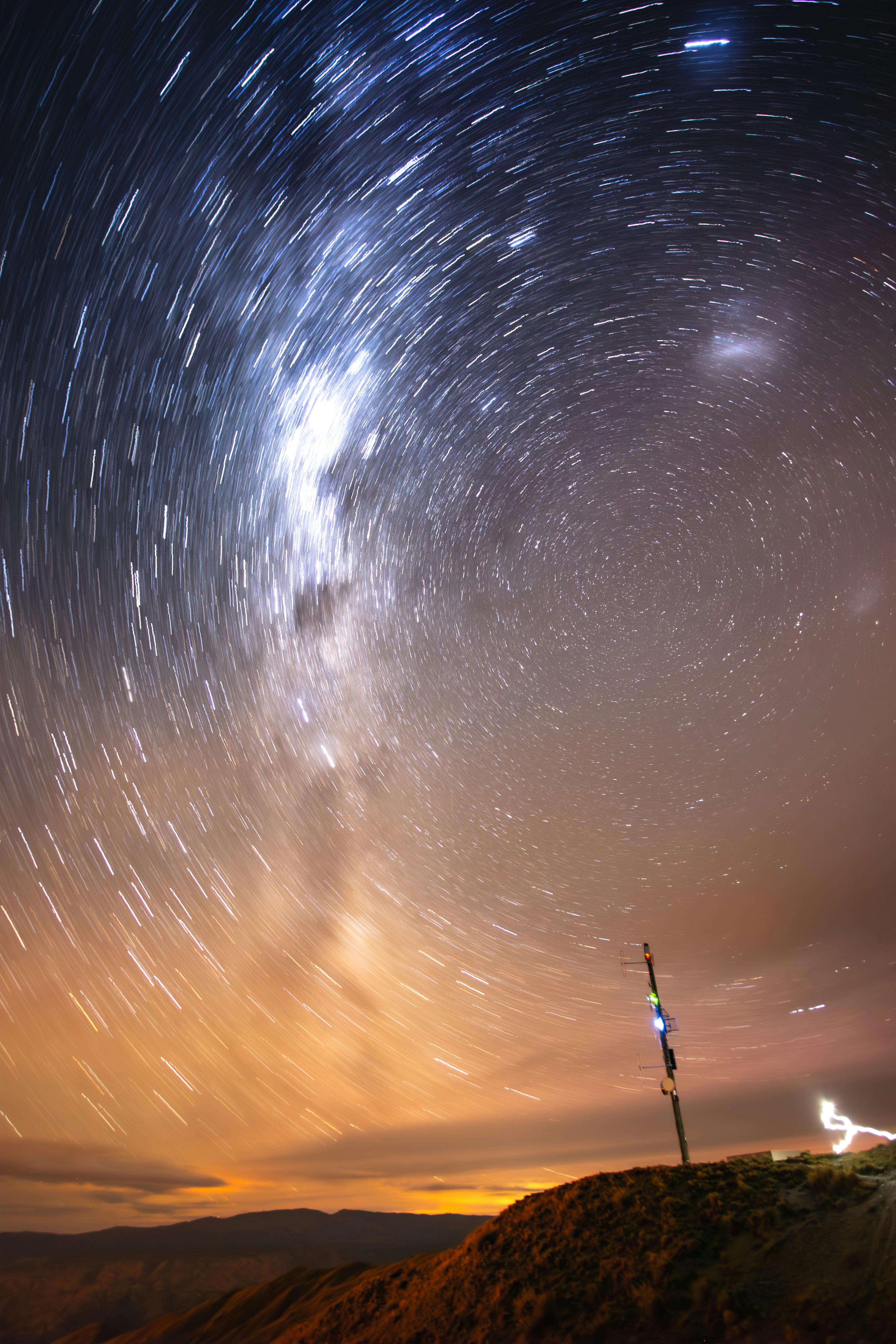grátis Foto profissional grátis de antena, ao ar livre, astro Foto profissional