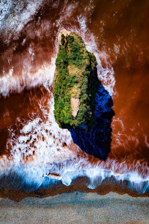 Foto profissional grátis de abstrair, aéreo, aerofotografia