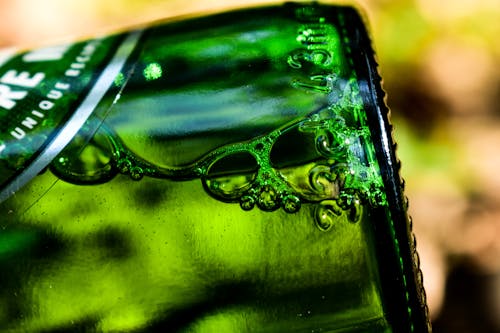 Kostenloses Stock Foto zu bier, flasche, green