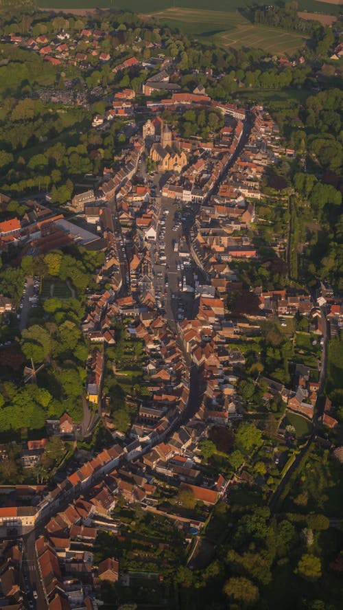 Aerial Photography of a Cityscape