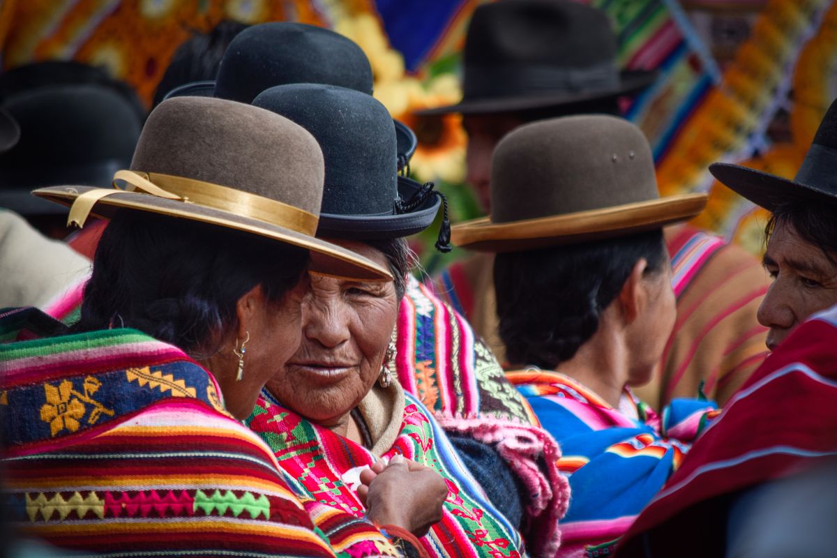 Around 1.6 million Aymara live in Bolivia, mostly on the Altiplano around Lake Titicaca. Their language, beliefs, dress, food and where travellers can meet the culture respectfully.