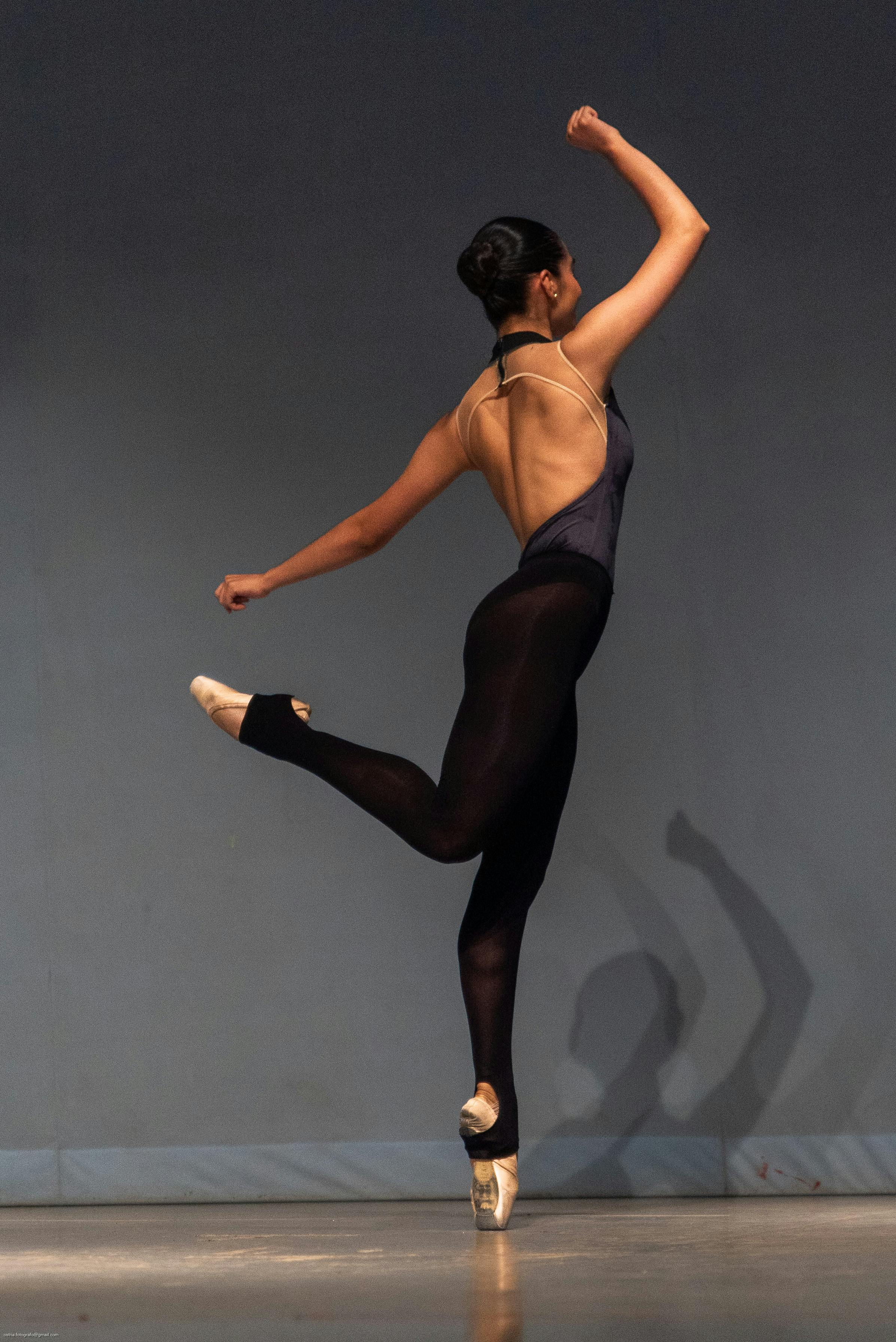 Beautiful Ballerina in Dance Pose Stock Photo - Image of costume, ballet:  30102262