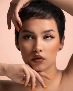 soft skin tone salmon