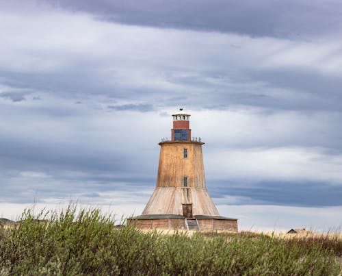 View of the Svyatonossky Lighthouse in Russia 