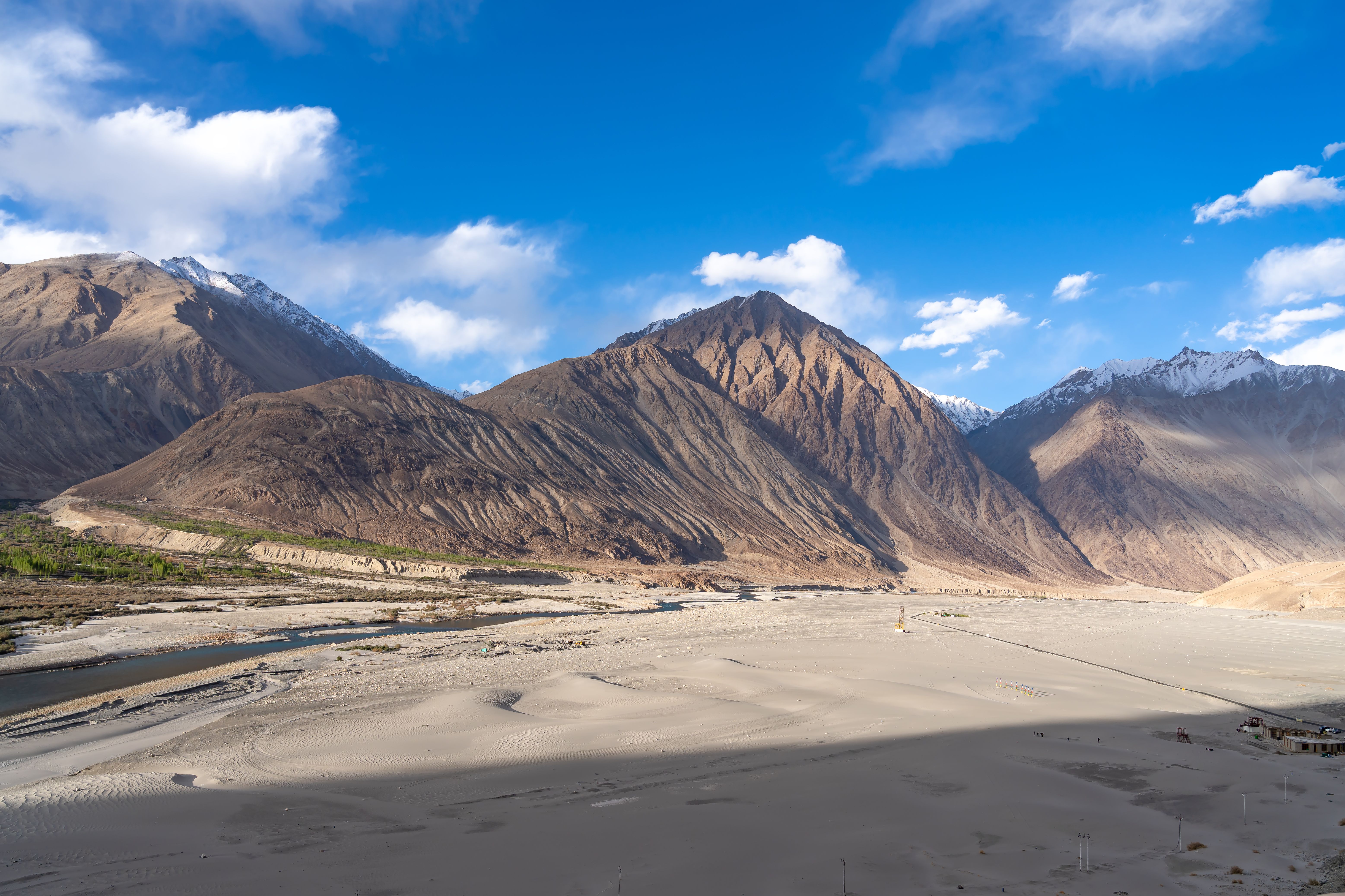 View of Mountains from a Valley · Free Stock Photo