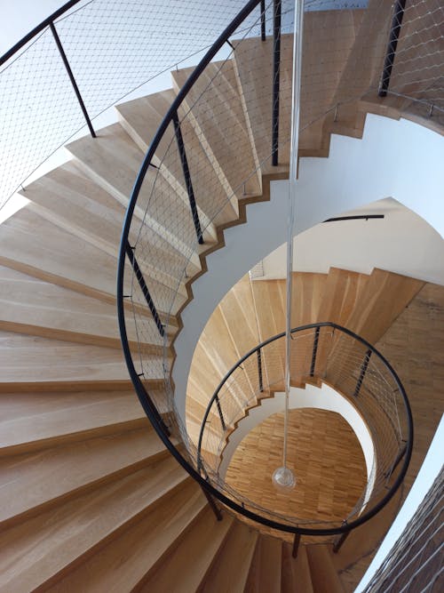 Top View of Spiral Stairs 