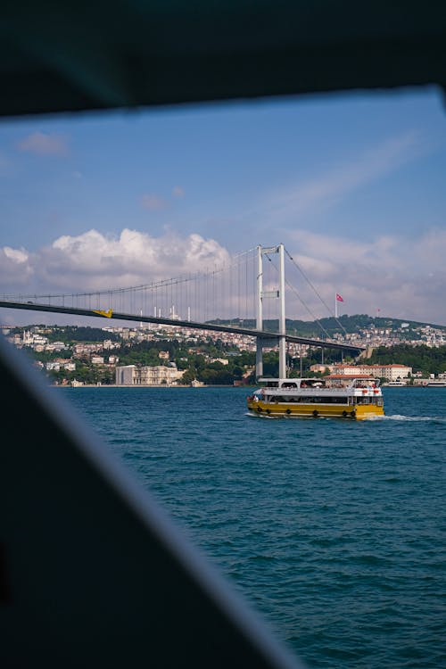 Gratis stockfoto met baai, blauwe zee, hangbrug