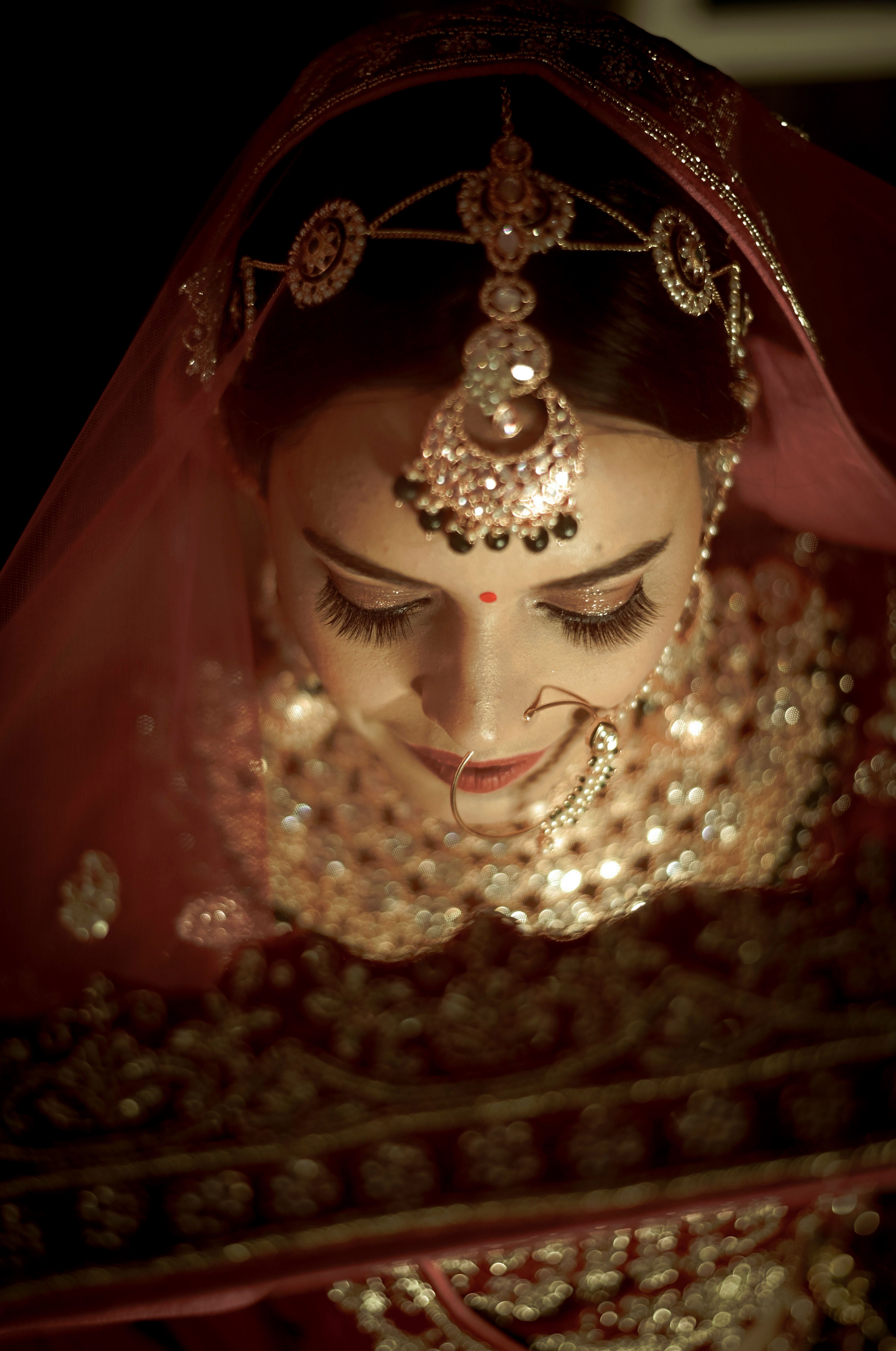 Indian Woman in Traditional Clothing · Free Stock Photo