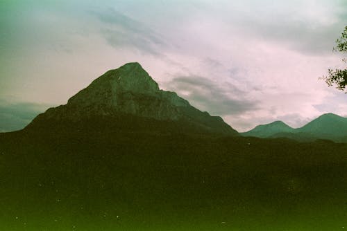 Rocky Mountain Peak at Dawn