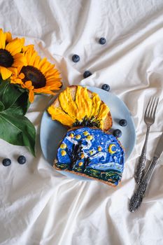 Sunflower Meal Toasted Bread