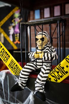 Police investigating a skeleton found near Shivpuri jail.  Crime scene investigation underway; details awaited.