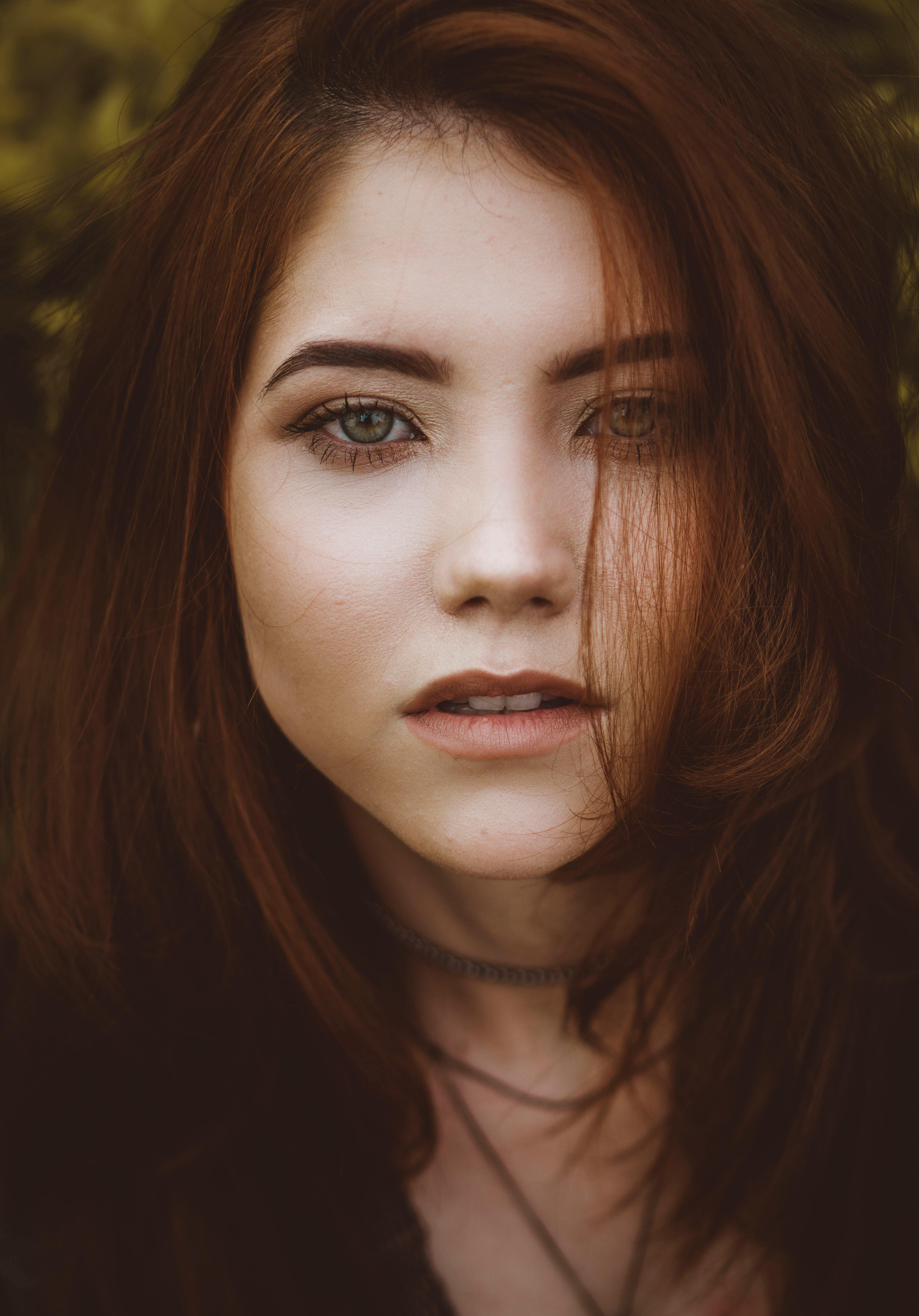 portrait of a young redhead