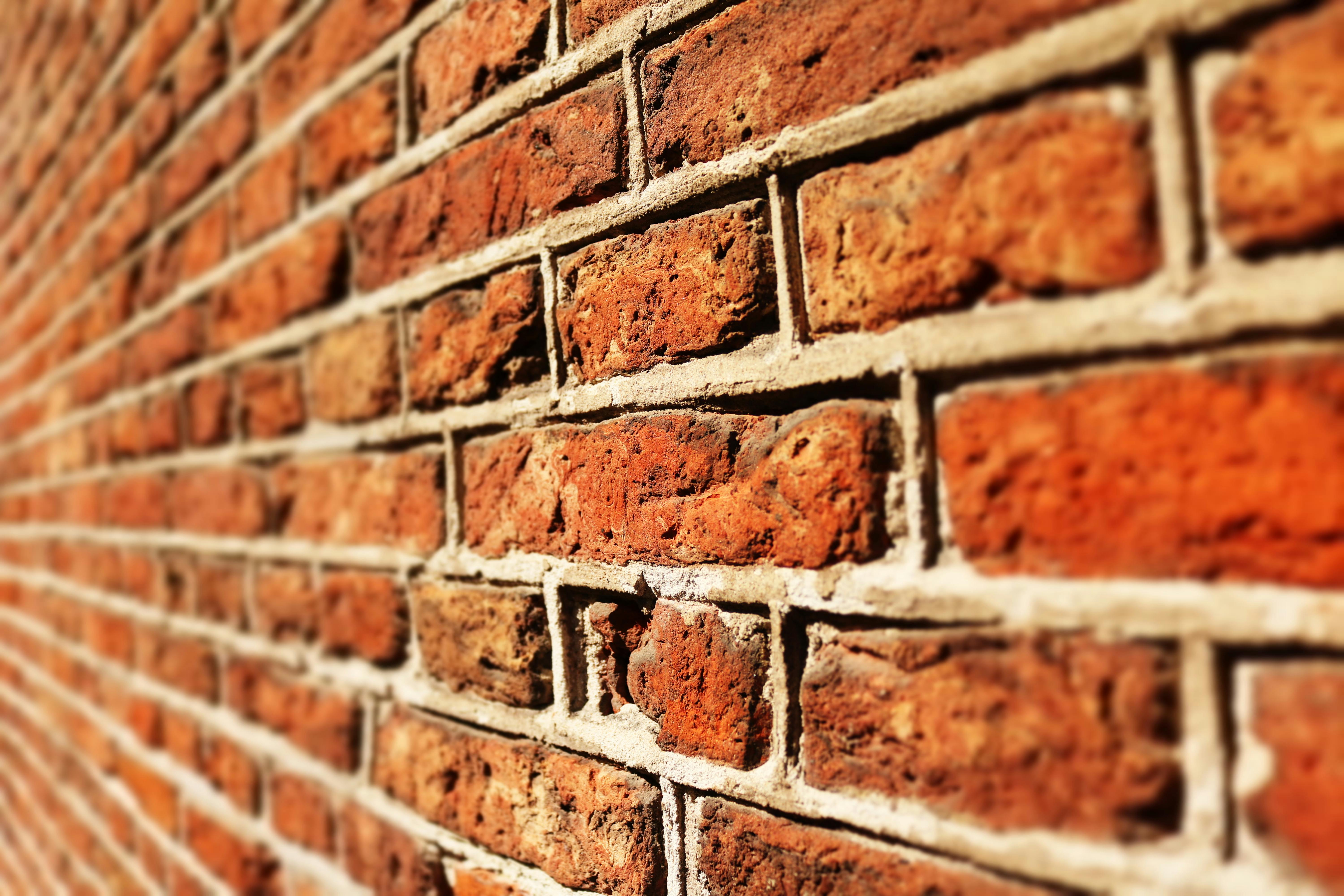 Free stock photo of brick wall, pattern, red bricks