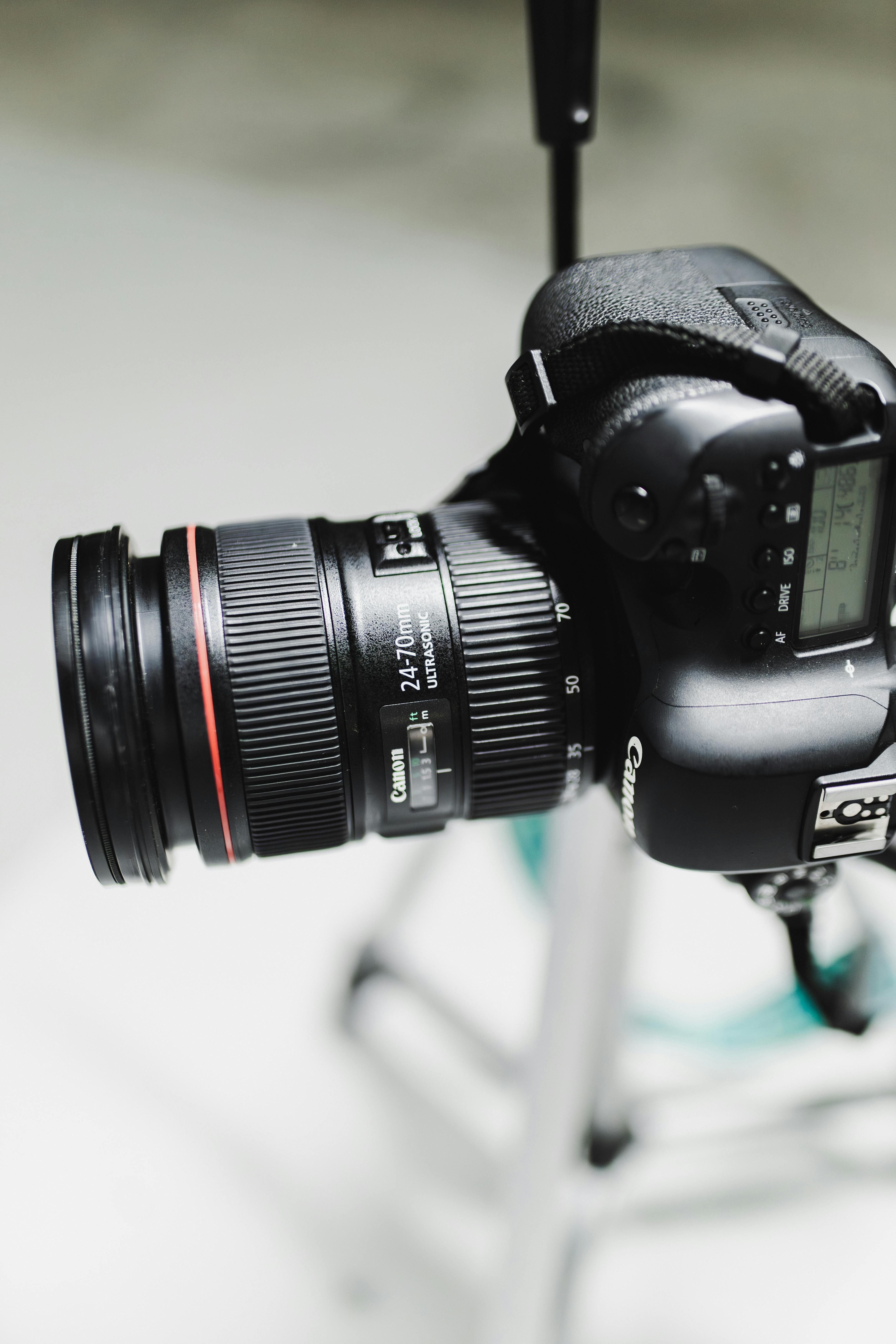 Closeup of Professional Camera · Free Stock Photo