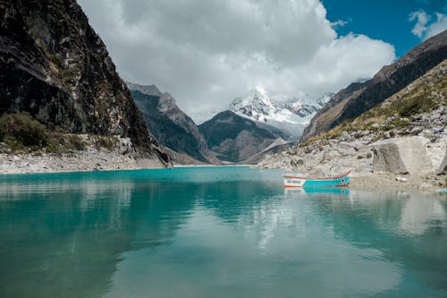 Immagine gratuita di barca, cloud, lago