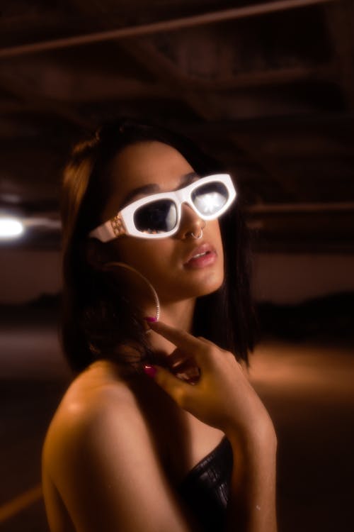 Girl Wearing Sunglasses 