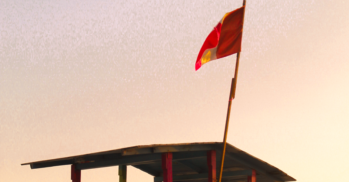 Lifeguard Post Draw Lifeguard Post on Beach · Free Stock Photo