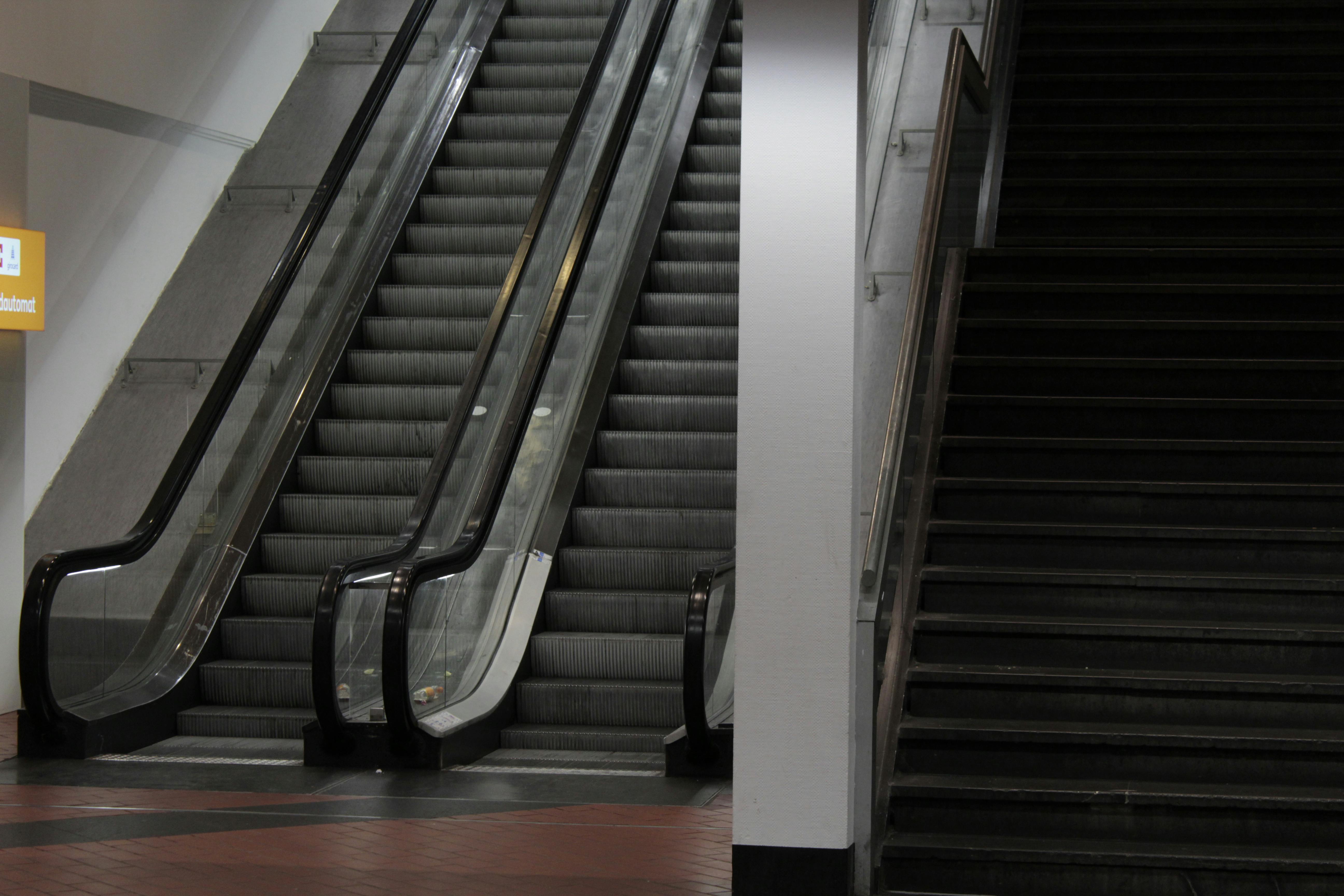 Free stock photo of escalators, mall