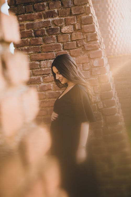 Smiling Pregnant Woman