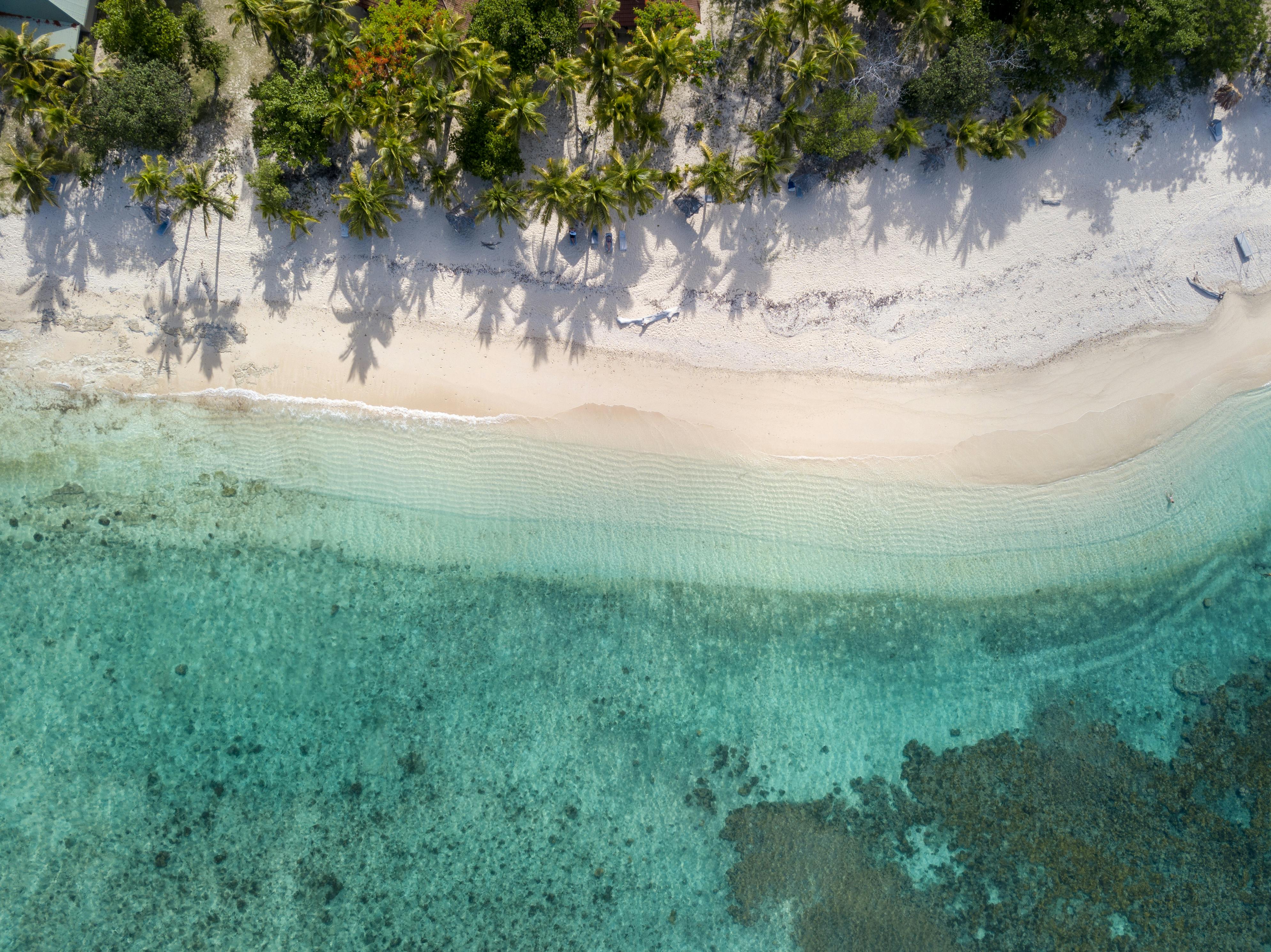 Top View Photo of Beach · Free Stock Photo