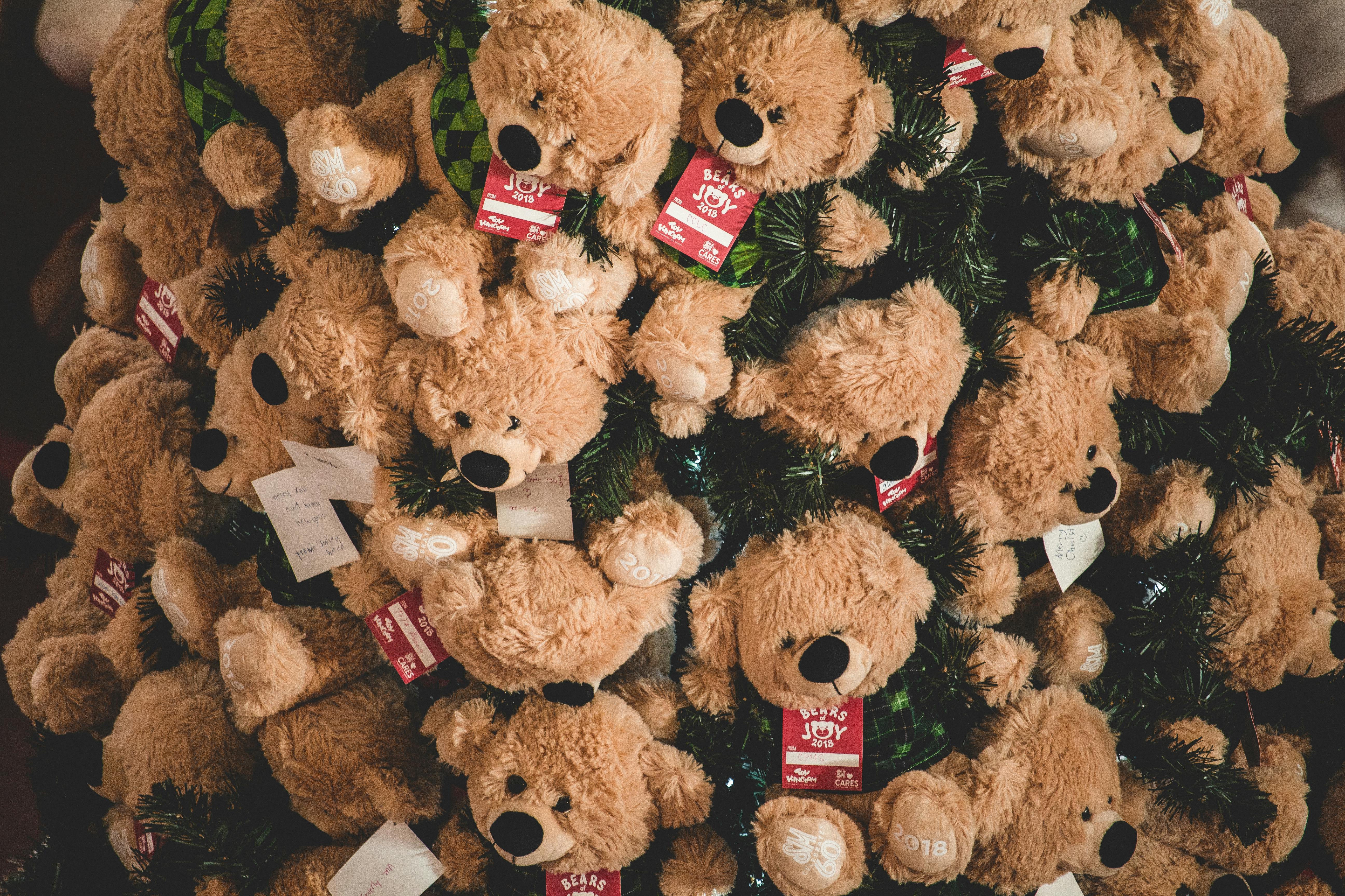 a lot of teddy bears