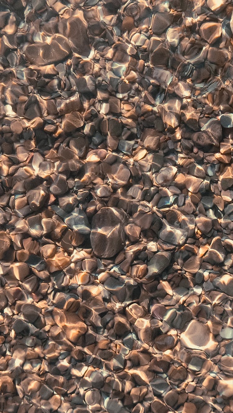 Rocks In Clear Coastal Water