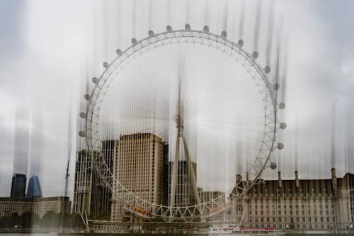 Blurred London Eye