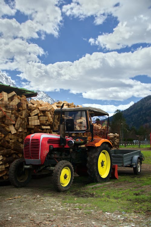 Ingyenes stockfotó farm, függőleges lövés, jármű témában