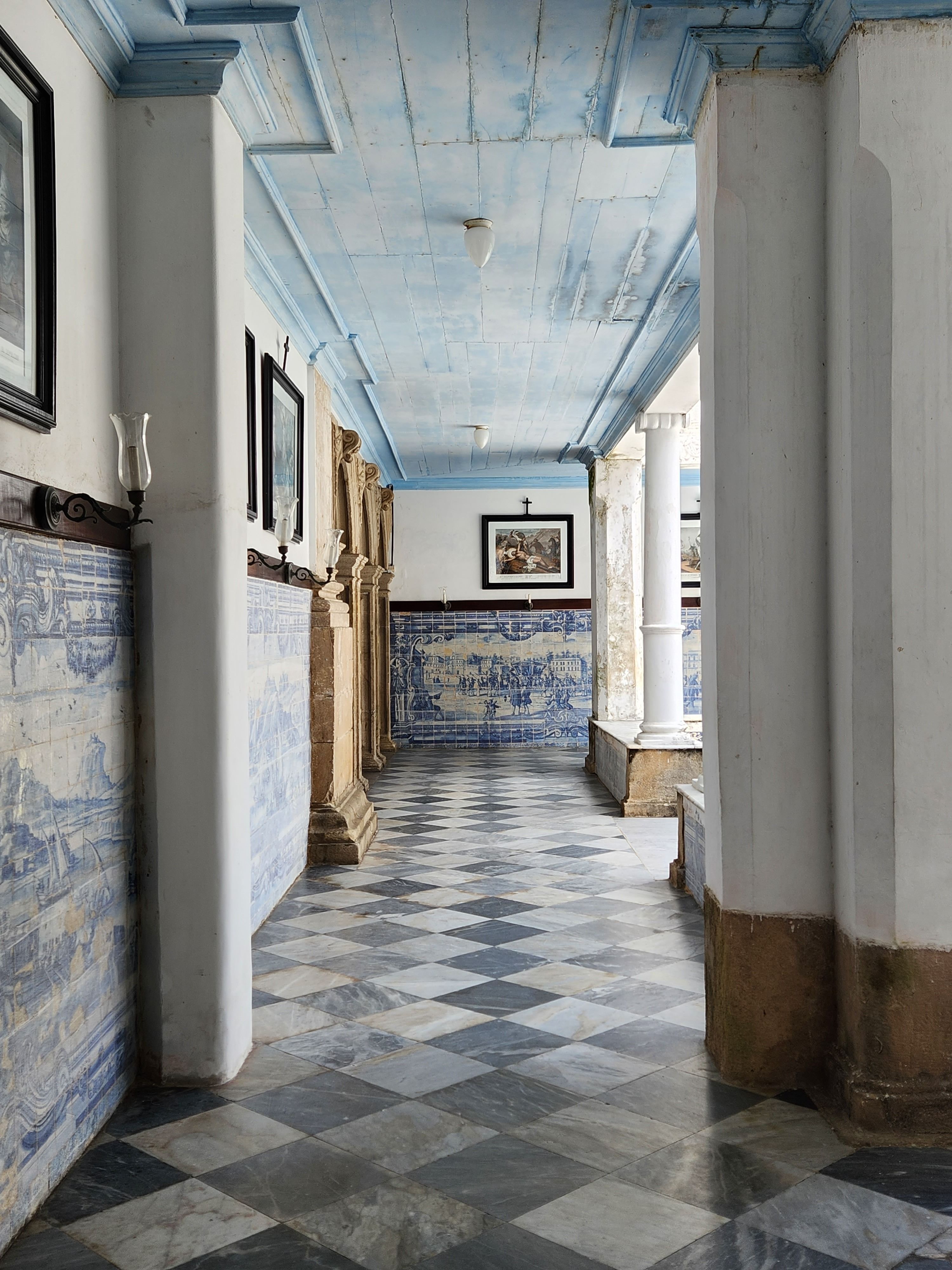 Foto profissional gratuita de azul, azulejos, brasil, capela, católico ...