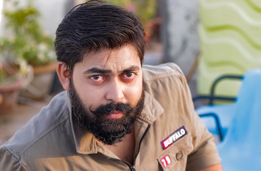 Indian Marathi rowdy man