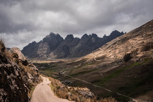 Path in a Rocky Mountain Valley 