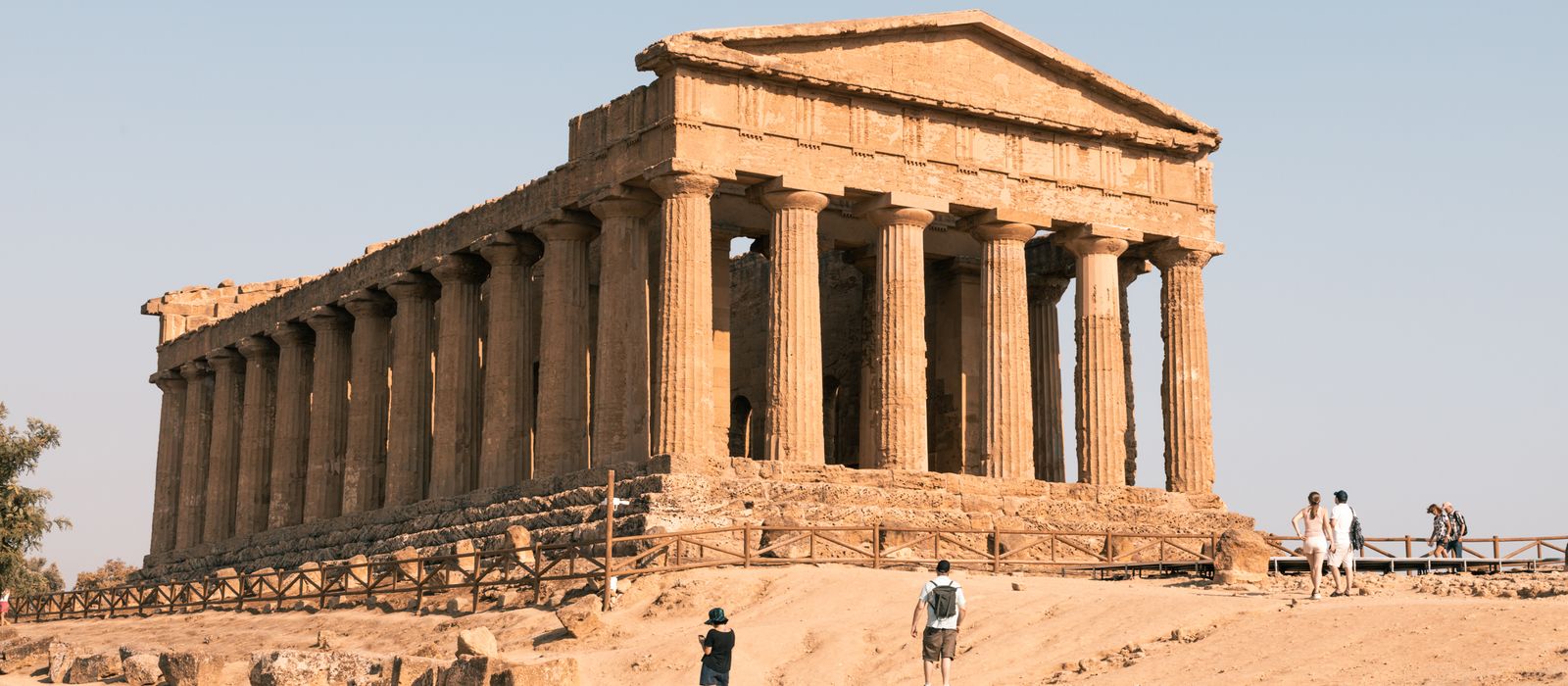Explore the ancient Temple of Concordia, a classical architectural marvel in Agrigento, Sicily.