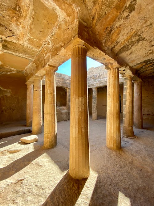 고대의, 기둥, 무덤의 무료 스톡 사진